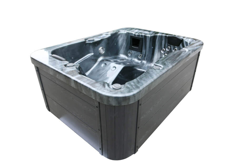 Home Deluxe BLACK MARBLE Outdoor-Whirlpool – Ansicht 6