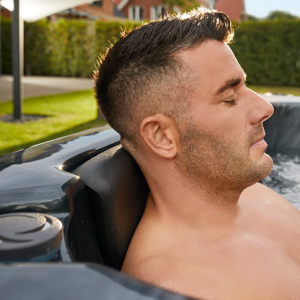 Home Deluxe BLACK MARBLE Outdoor-Whirlpool – Ansicht 4