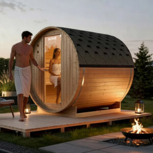 Home Deluxe LAHTI L Gartensauna – Ansicht 5