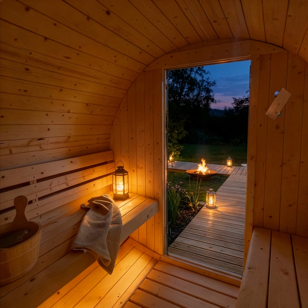 Home Deluxe LAHTI L Gartensauna – Ansicht 6