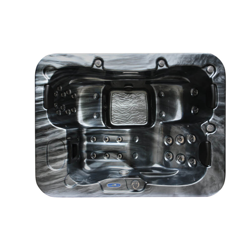 Home Deluxe BLACK MARBLE Outdoor-Whirlpool – Ansicht 7