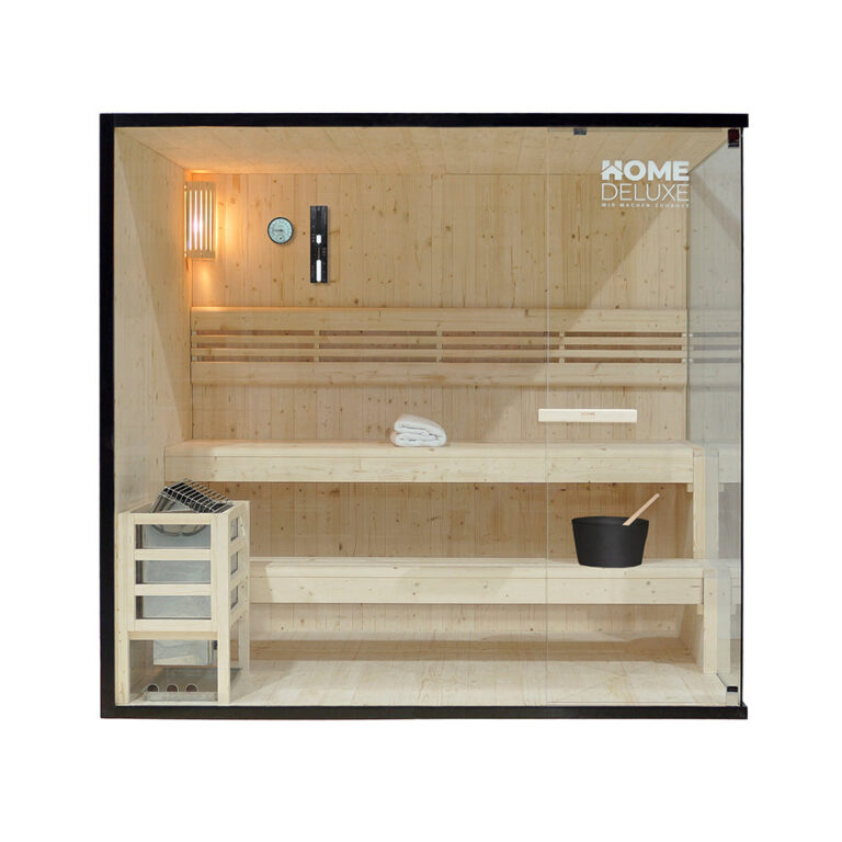 Home Deluxe SHADOW XL Innensauna mit 8-kW-Ofen