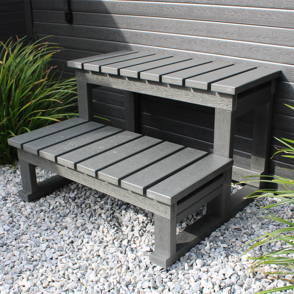 Home Deluxe STREAM BIG Outdoor-Whirlpool – Ansicht 4