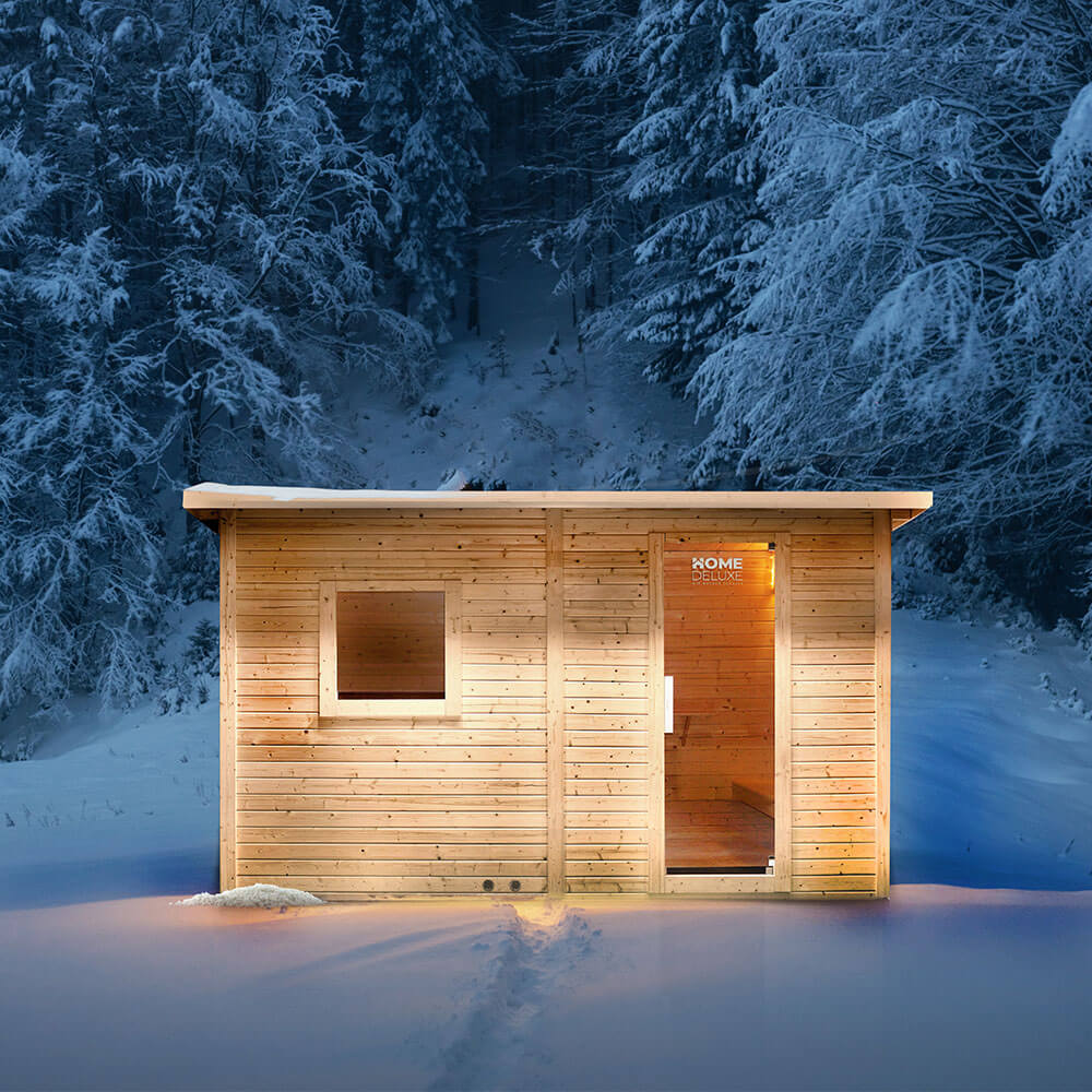 Home Deluxe TALO XL Gartensauna – Ansicht 3