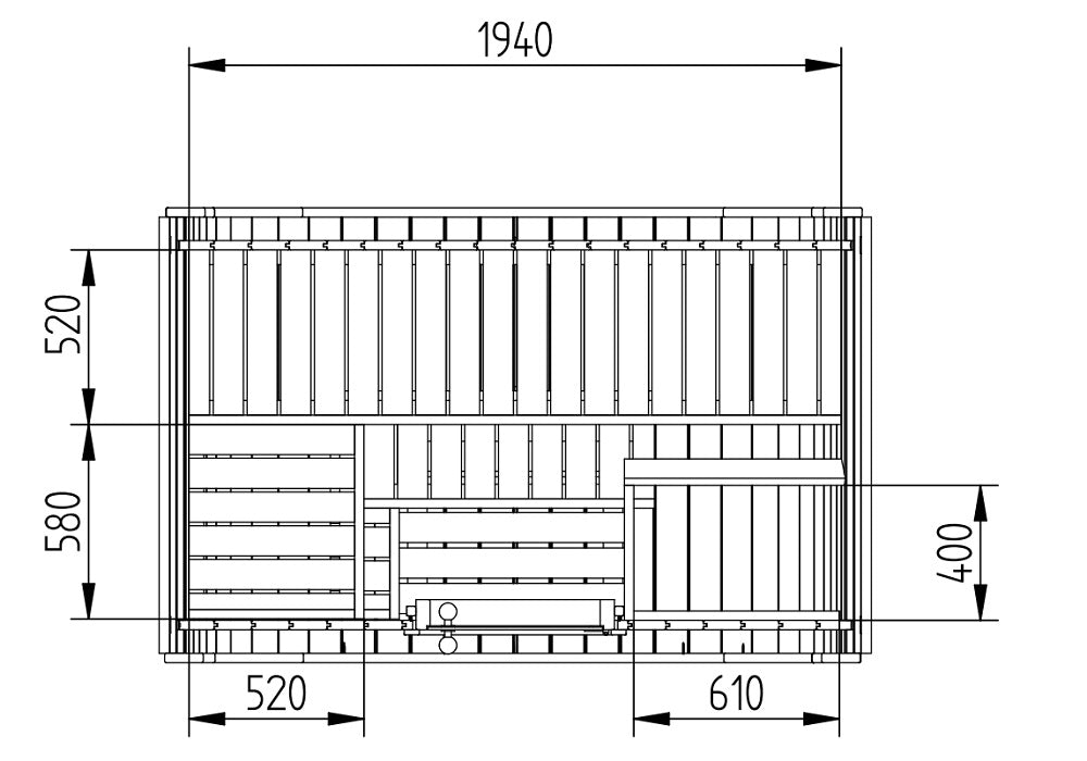 FinnTherm ScandiCube Mini XXS – Produktansicht 3
