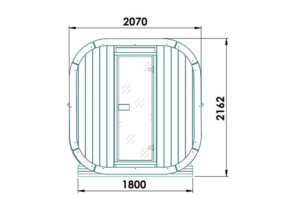 FinnTherm ScandiCube Mini XXS – Produktansicht 4
