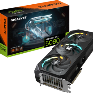 GIGABYTE GeForce RTX 5080 GAMING OC – 16 GB GDDR7 – Grafikkarte mit Originalverpackung