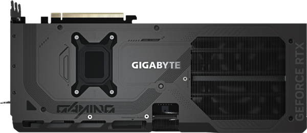 GIGABYTE GeForce RTX 5080 GAMING OC – 16 GB GDDR7 – Rückseite mit Backplate