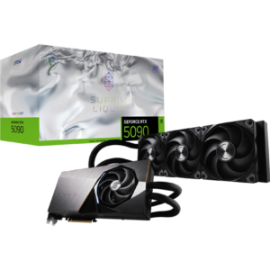 MSI GeForce RTX 5090 SUPRIM LIQUID SOC – 32 GB GDDR7 – Grafikkarte mit Originalverpackung