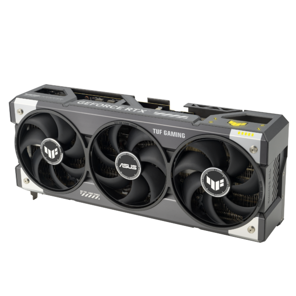 ASUS TUF Gaming GeForce RTX 5090 OC Edition – 32 GB GDDR7 – Vorderansicht mit Lüftern